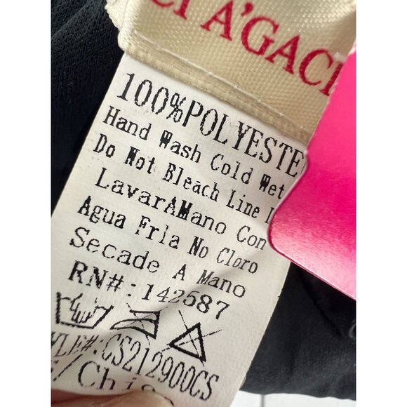 NWT AGACI S Sequin Mini Dress Green Blue Iridescent V-Neck Mermaid Bodycon - Picture 3 of 11